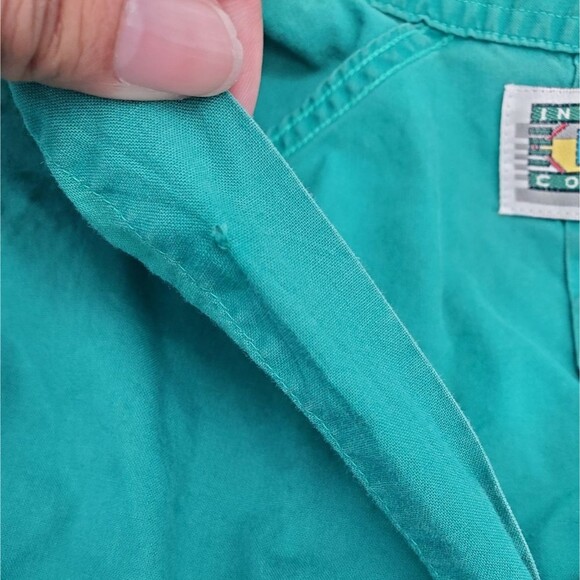 International Levi's Collection - Vintage Green Button Up - Used, Please Read!! - Picture 6 of 9